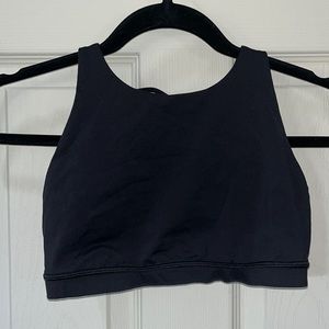 Lulu lemon black High neck sports bra